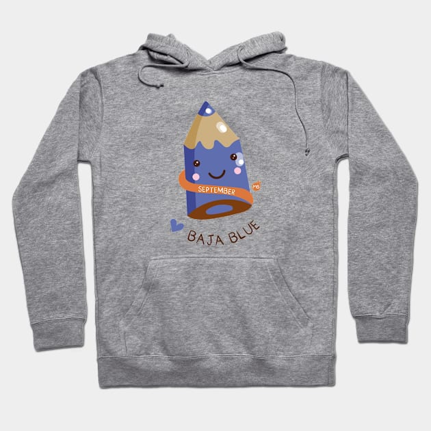 BajaBlueSepMS Hoodie by MisturaDesign